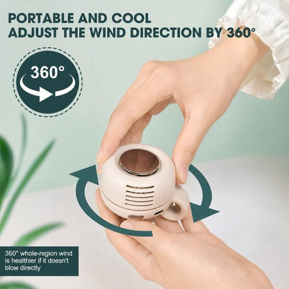 Avelio AirClip™ — Wearable Hands-Free Clip Fan