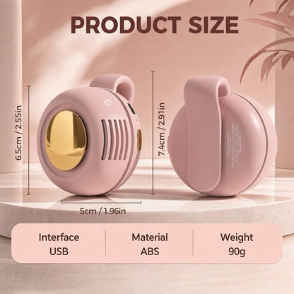 Avelio AirClip™ — Wearable Hands-Free Clip Fan